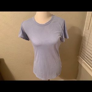 JAMES PERSE Blue crew T-shirt